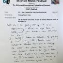Skipton Music Festival